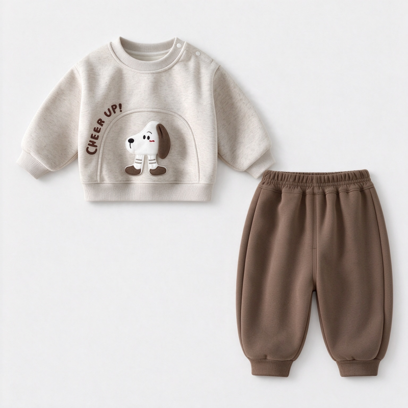 Baby Boy Sweatshirt and Sweatpants Set