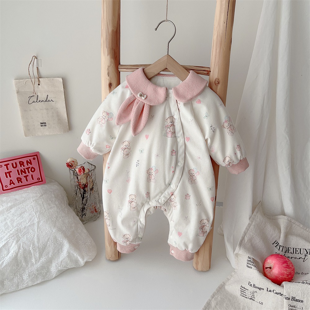Baby Cute Bunny Cotton Romper