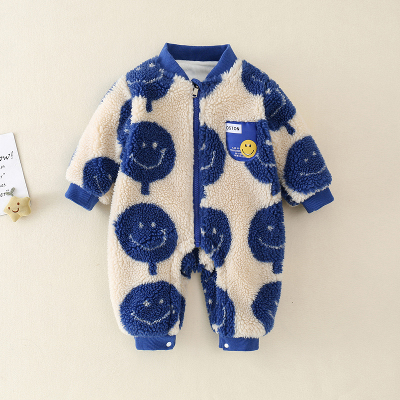 Baby Smiley Thickened Romper