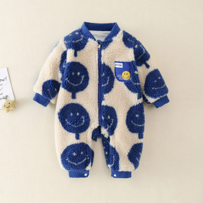 Baby Smiley Thickened Romper