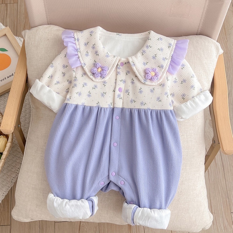 Baby Girl Lovely Flowers Romper