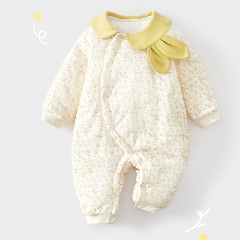 Baby Boy/Girl Botanical Print Romper