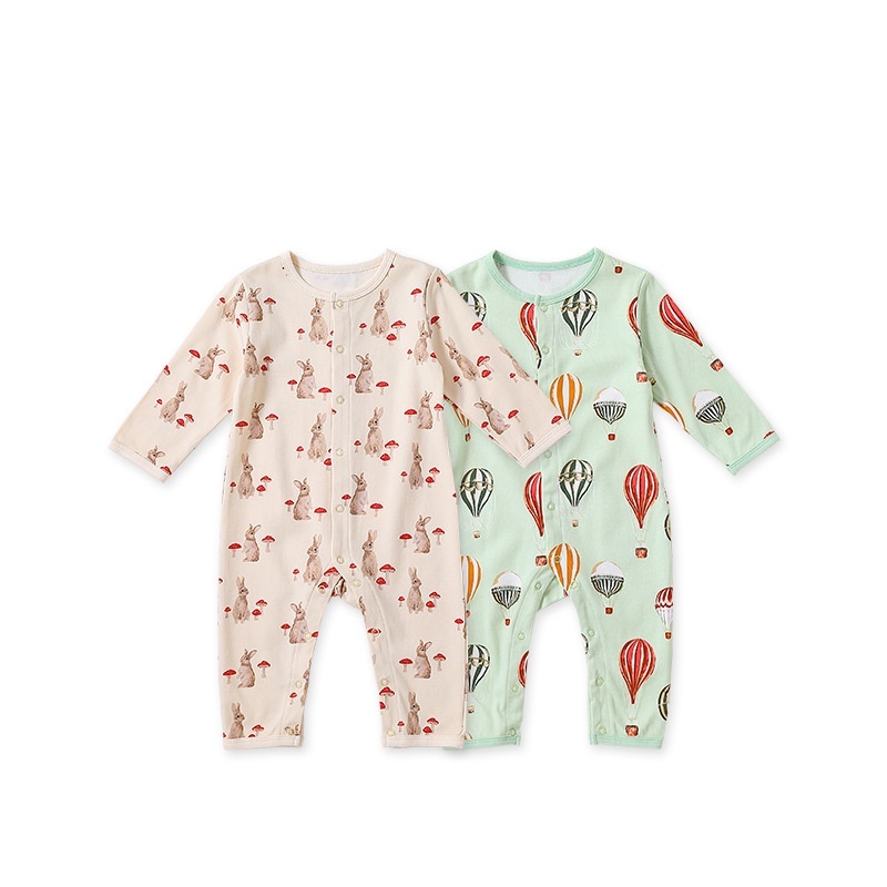 Baby Boy/Girl Cute Animal Balloon Long Sleeve Romper