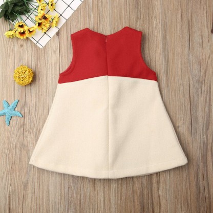 Baby Girl Fawn Vest Dress