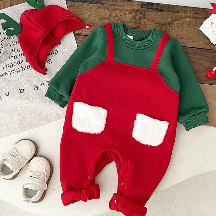 Baby Christmas Romper Set