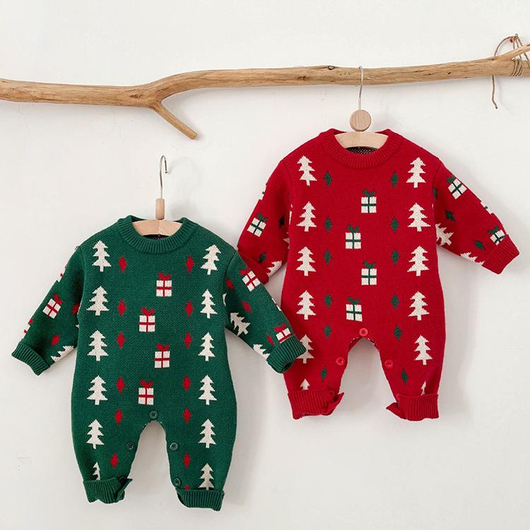 Baby Thickened Knit Romper
