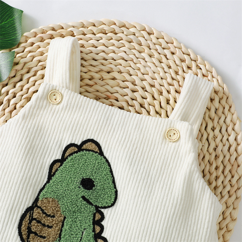 Baby Girl/Boy Cute Green Dinosaur Bodysuit