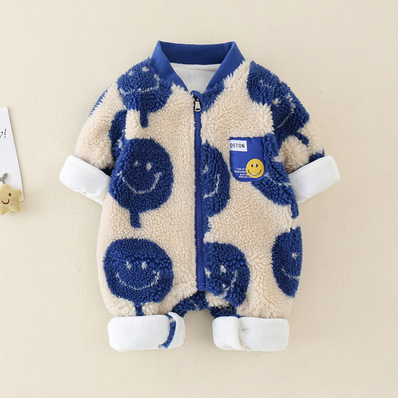 Baby Smiley Thickened Romper