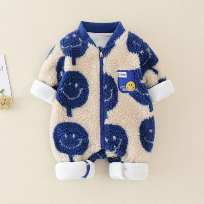Baby Smiley Thickened Romper