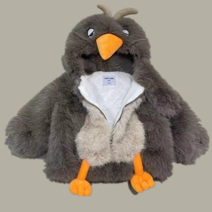 Baby And Children Cute Bird Shape Jumper Thick Padded Jacket Top