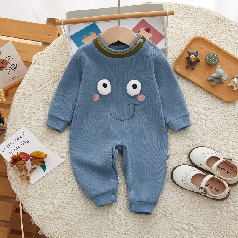 Baby Boy Big Eyes Romper