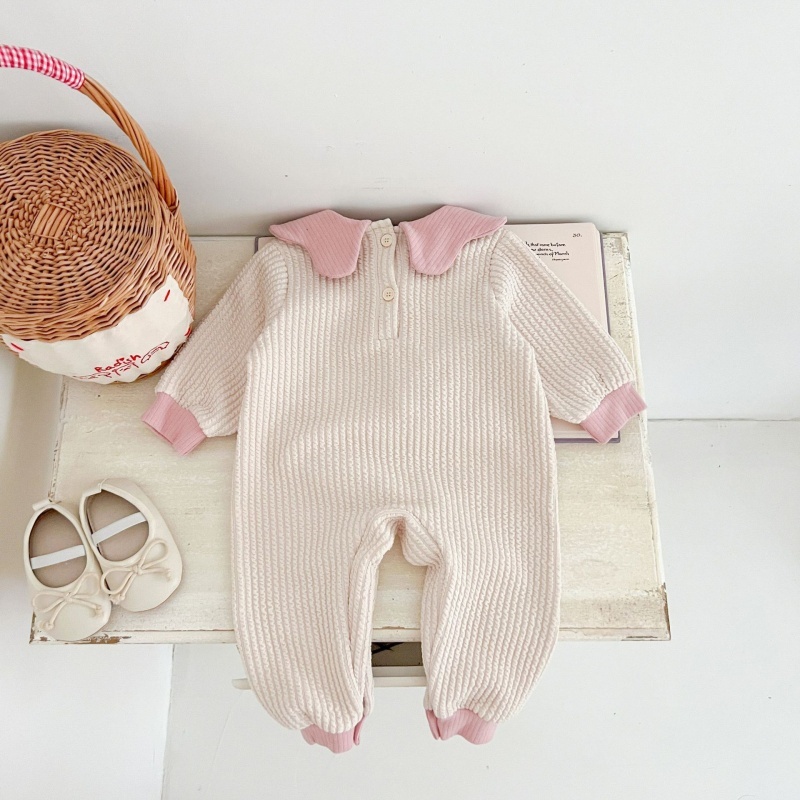 Baby Girl Cute Princess Doll Neck Romper