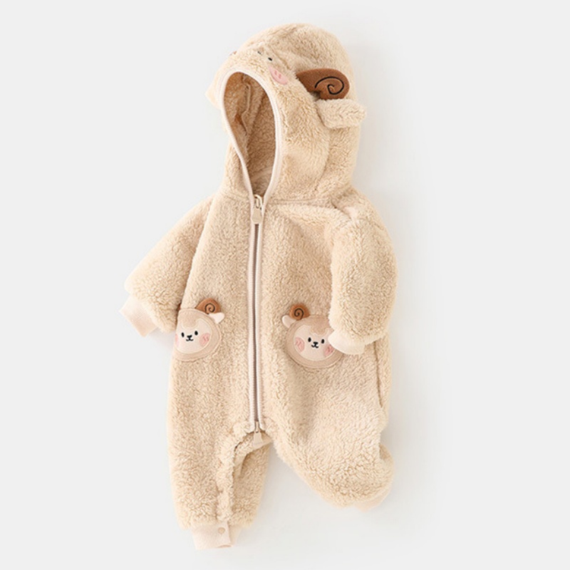 Baby Boy/Girl Padded and Thickened Cute Sheep  Romper