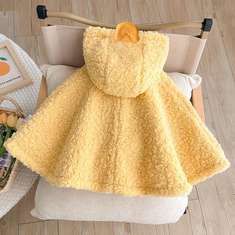 Baby Little Duck Hooded Cape