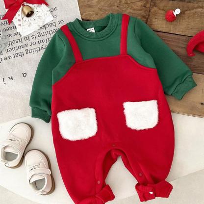 Baby Christmas Romper Set