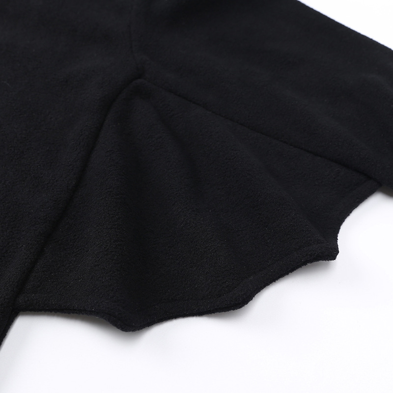 Baby Halloween Bat Hooded Imp Look Romper