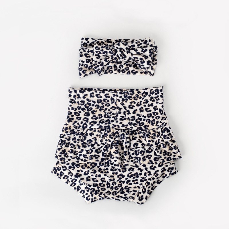 3pcs Baby Girl Solid Colour Long Sleeve Bottom Shirt + Shorts + Hairband Set