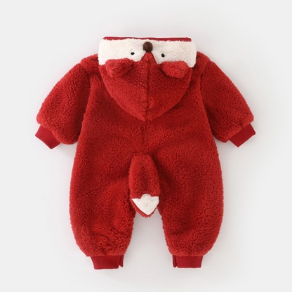 Baby Boy/Girl Padded and Thickened Cute Fox Romper