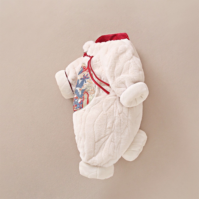 Baby Girl/Boy Chinese Style Thickened Romper