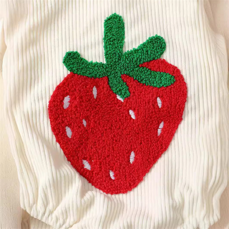 Baby Girl/Boy Red Strawberry Bodysuit