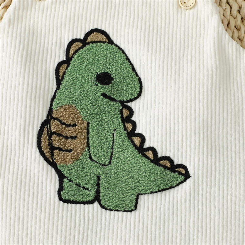Baby Girl/Boy Cute Green Dinosaur Bodysuit