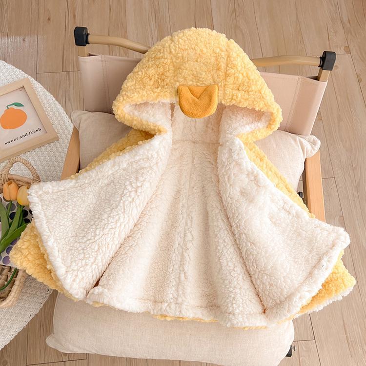 Baby Little Duck Hooded Cape
