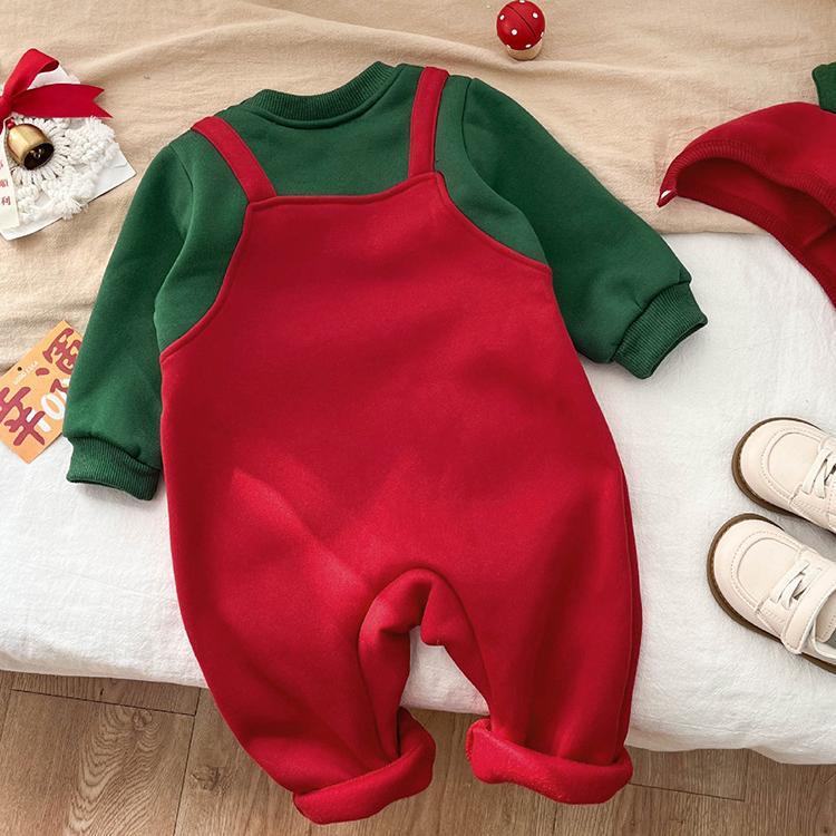Baby Christmas Romper Set