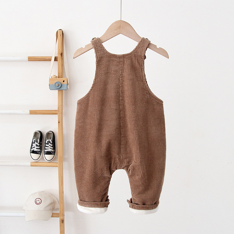 Baby Corduroy Cartoon Overall