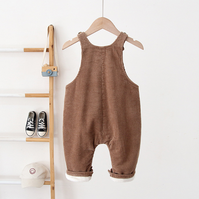 Baby Corduroy Cartoon Overall