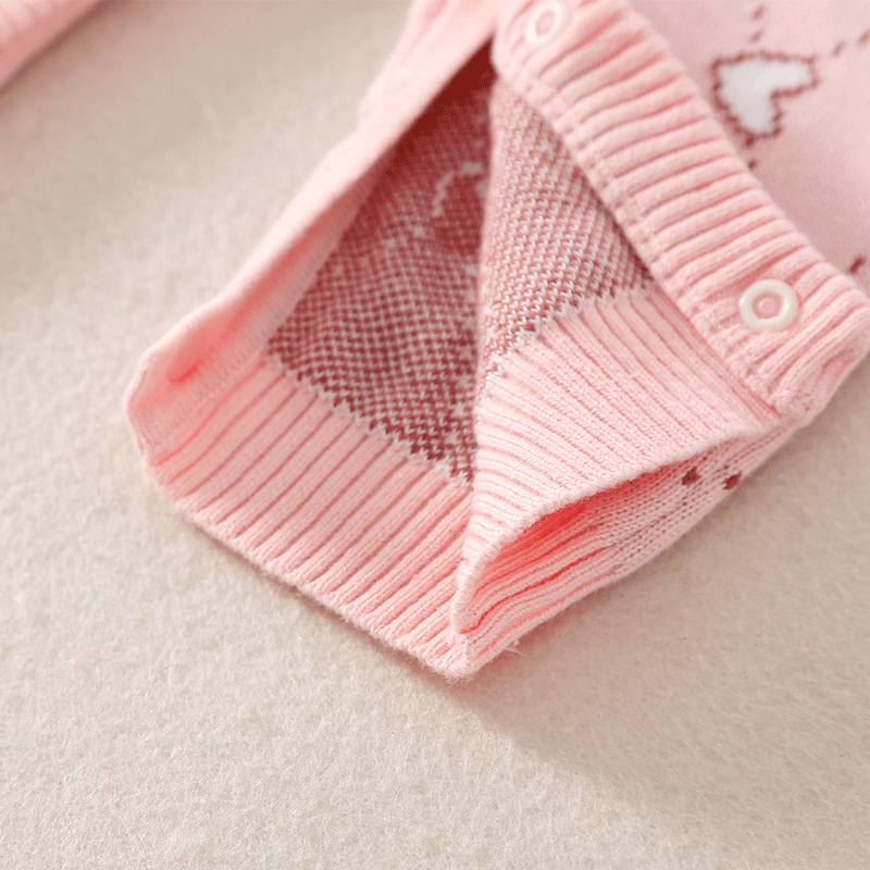 Baby Heart Thickened Romper