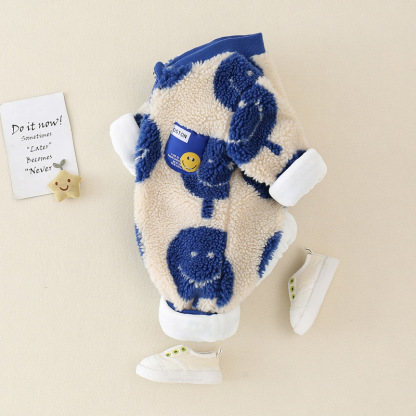 Baby Smiley Thickened Romper