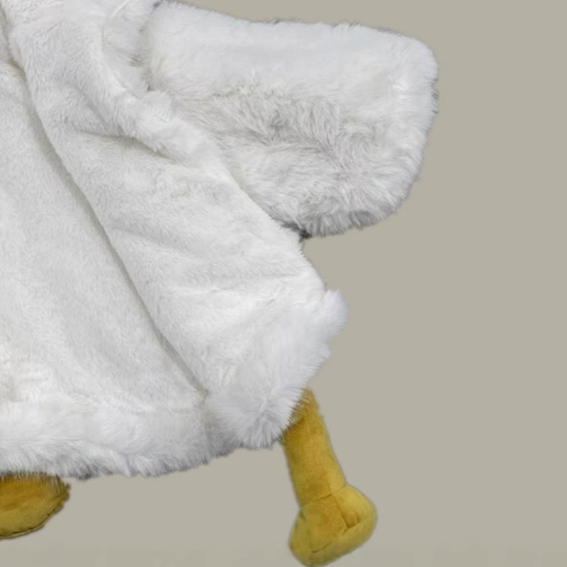 Baby And Children Cute White Duckling Shape Jumper Thick Padded Jacket Top