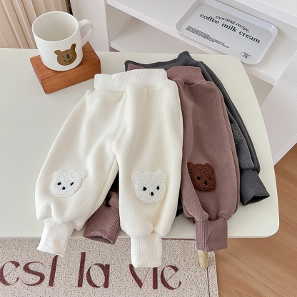 Baby Boy/Girl Fashion Casual Cartoon Bear Pants