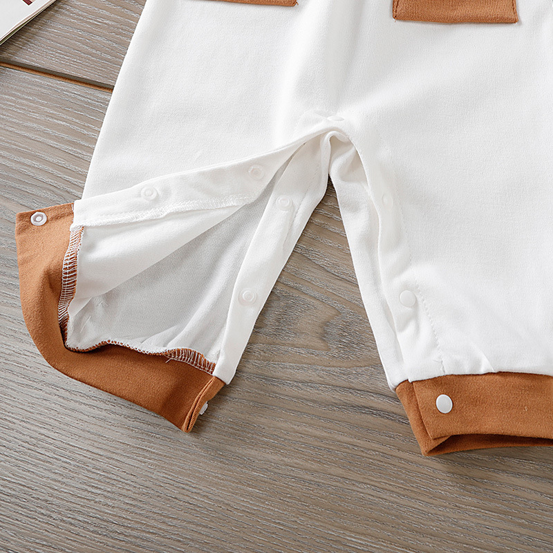 Baby Boy Simple And Comfortable Romper