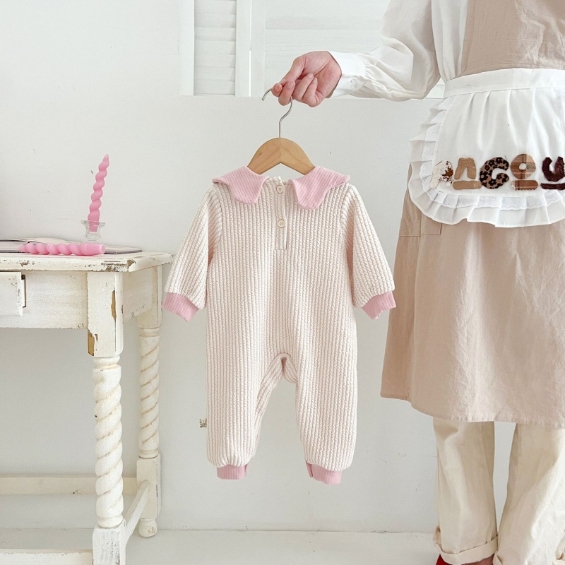 Baby Girl Cute Princess Doll Neck Romper