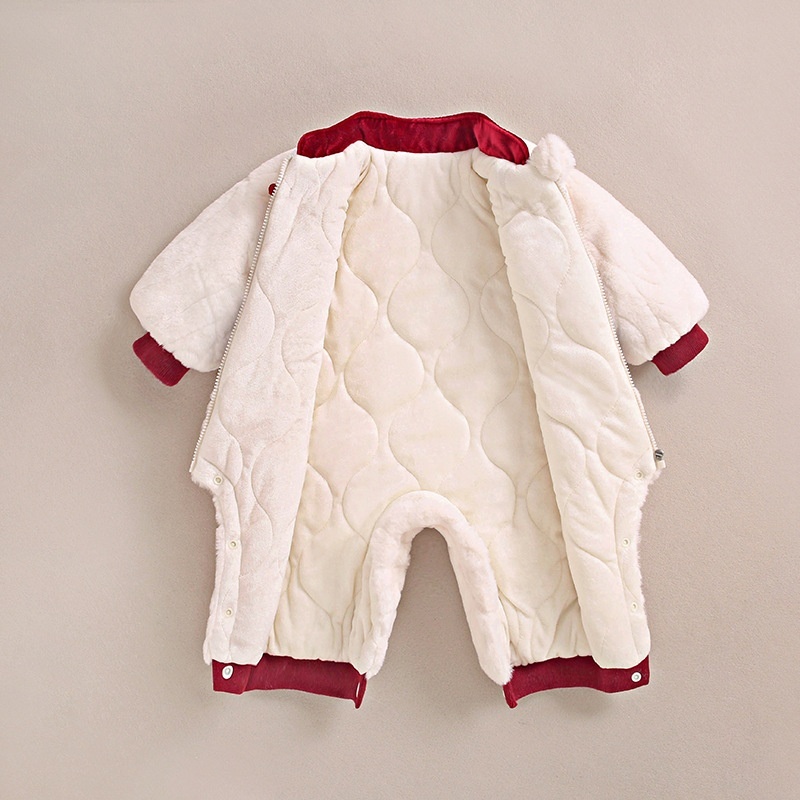 Baby Girl/Boy Chinese Style Thickened Romper
