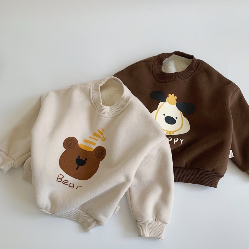 2pcs Baby Boy Digital Sports Winnie the Pooh Sweatshirt Top