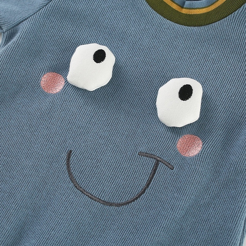 Baby Boy Big Eyes Romper