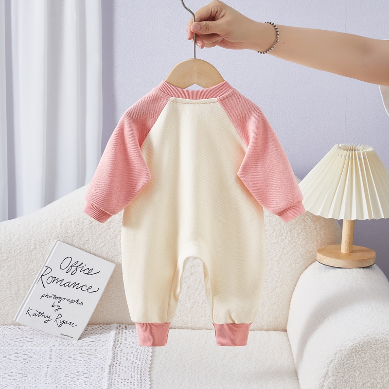 Baby Girl Cute Bunny Strawberry Romper