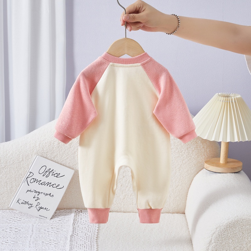 Baby Girl Cute Bunny Strawberry Romper