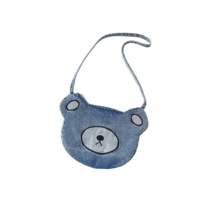 Baby Boy Soft Cowboy Cute Bear with Bag Romper