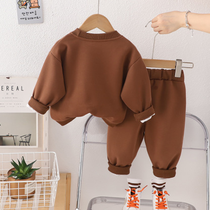 2pcs Baby Boy Pocket Dolls Set