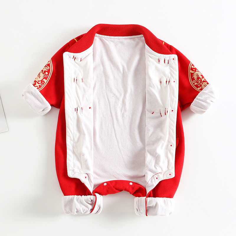 Baby Pendants Color Clash Romper