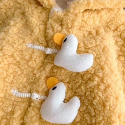 Baby Little Duck Hooded Cape