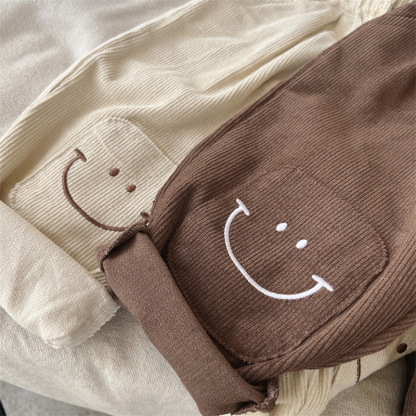 Baby Smiley Corduroy Pants