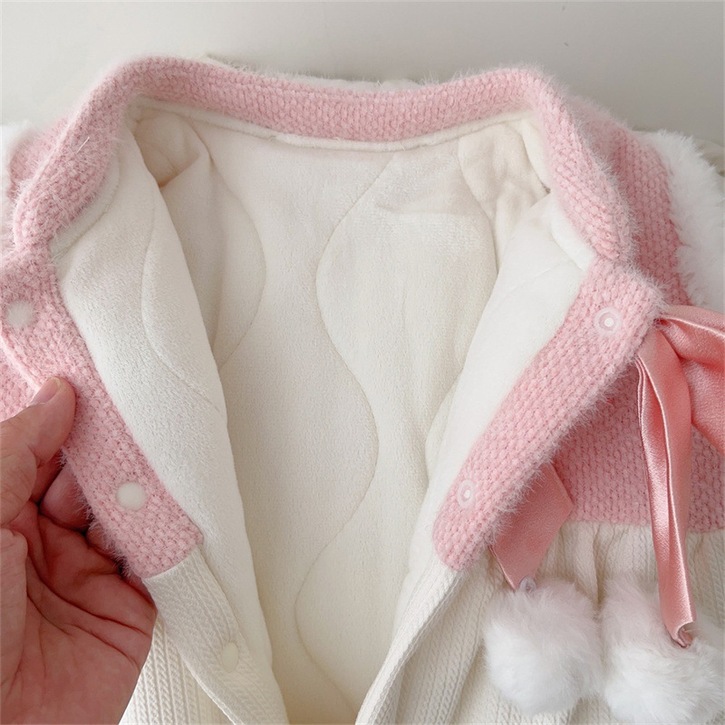 Baby Cartoon Cute Bow Tie Romper