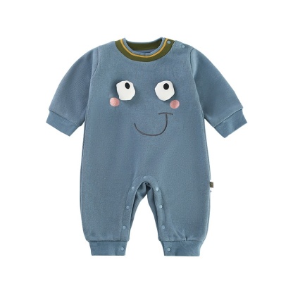 Baby Boy Big Eyes Romper