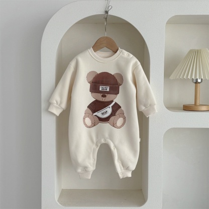 Baby Girl/Boy Curry Bear Romper