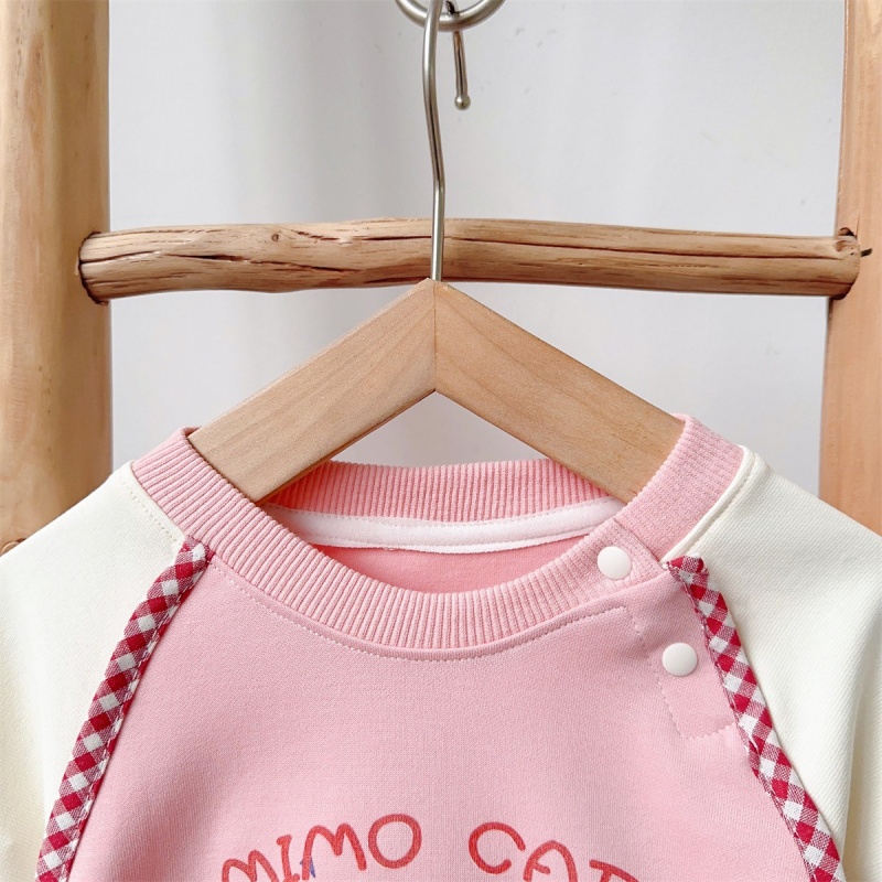 Baby Girl/Boy Cute Cartoon Kitten Elephant Long Sleeve Romper