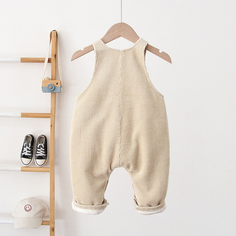 Baby Corduroy Cartoon Overall